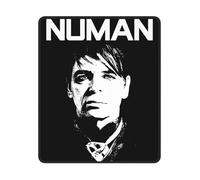 XICPYOADK Gary Musician Numan Non-Slip Rubber Mouse Mat 10x12 Inch - Large Gaming & Office Mousepad, Smooth Surface Computer Desk Mat, Music Band Merchandise, Gift for Fans