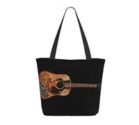 XICPYOADK Holly Singer Buddy Women’s Shopping Bag - Reusable Tote Bag, Music Icon Print, Large Capacity Shoulder Bag, Eco Friendly Grocery Bag, Gift For Fans