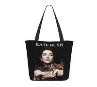 XICPYOADK Kate Singer Bush Women’s Shopping Bag - Reusable Tote Bag For Groceries, Canvas Shoulder Bag, Eco Friendly Shopper, Music Artist Merchandise, Gift For Her
