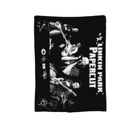 XICPYOADK Lin-kin Rock *Park- Chester Singer Benning*ton Fleece Blanket 80x130cm - Soft Warm Throw for Adults & Teens - Music Band Merchandise, Cozy Bed & Sofa Blanket, Gift for Fans，60"x50"