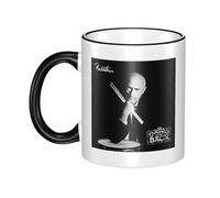 XICPYOADK Phil Singer Collins Ceramic Mug 330ml - Coffee Tea Cup, Music Fan Merchandise, Printed Stoneware Mug, Home Office Drinkware, Gift for Men Women