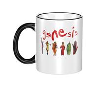 XICPYOADK Phil Singer Collins Ceramic Mug 330ml - Coffee Tea Cup, Music Fan Merchandise, Printed Stoneware Mug, Home Office Drinkware, Gift for Men Women