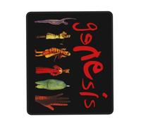 XICPYOADK Phil singer Collins Rubber Edge Mouse Mat Multiple Sizes - Non-Slip Gaming Mouse Pad, Stitched Edges Desk Mat for Office, PC & Laptop, Home Workspace Accessories 10 x 12 inch