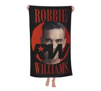 XICPYOADK Robbie Singer Williams Microfiber Towel 80x130cm - Quick Dry Absorbent Bath Towel - Soft Lightweight Gym Beach Travel Towel - Music Fan Merch Gift For Men Women