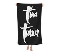 XICPYOADK Tina Rock%Turner-Singer Microfiber Absorbent Bath Towel 80x130cm - Soft Quick-Dry Bathroom Towel, Lightweight, Durable, For Home, Gym, Travel, And Gift For Music Fans