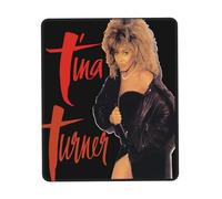 XICPYOADK Tina Rock%Turner-Singer Rubber Edge Mouse Pad - Non-Slip Gaming & Office Desk Mat, Multi-Size, Durable Printed Surface, Computer Accessories for Fans, Home & Work Use 7.9 x 9.5 in