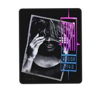 XICPYOADK Tina Rock%Turner-Singer Rubber Edge Mouse Pad - Non-Slip Gaming & Office Desk Mat, Multi-Size, Durable Printed Surface, Computer Accessories for Fans, Home & Work Use 8.3 x 10.3 in