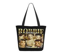 XICPYOADK Williams Singer Robbie Music Tote Bag For Women - Reusable Shopping Bag, Large Capacity Shopper Tote, Music Fan Merchandise, Casual Everyday Handbag, Eco Friendly Gift