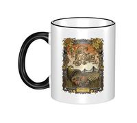 XICPYOADK Young Rock Band Neil Crazy Horse Ceramic Mug 330ml - Music Band Coffee Cup, Rock Artist Merchandise, Tea & Hot Drink Mug, Gift for Fans, Office Desk Cup, Pop Culture Collectible