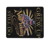 XICPYOADK Young Rock Band Neil Crazy Horse Mouse Pad - Rubber Edge, Non-Slip Gaming & Office Desk Mat - PC Laptop Mousepad for Work, Home, Gaming, Music Fans, Gift 7.9 x 9.5 in