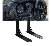 XIDAODIT Highway Crash Bars Engine Guard for Indian Scout and Indian Scout Bobber Motorcycle Protection from Drops Accessories (Matte Black)