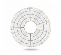 Xidase eprowe Pottery Dividing Device Acrylic Ceramic Divider Template Circular Trimming Guide Marking Tool With Clear Markings And, Large Even Number Divider Without Turntable