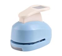 Xidase eprowe , Stamp Punch, Paper Punch, Edge Cutting Tool, Scrapbooking Tool, Fluid Trigger Mechanism, Clean Cut, Blue