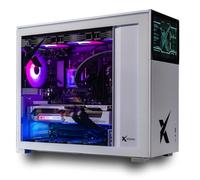 XIDAX X6 Gaming Desktop-AMD RYZEN 7 9800X3D (up to 5.2GHz)|AMD Radeon RX 9070XT 16GB|32GB (2x16GB) DDR5 5600MHz|2TB M.2 NVMe|Genuine Windows 11 Home|Xen White Case with 8" LCD Screen on Front