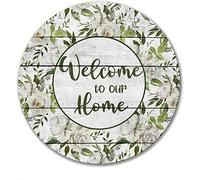Xiddxu Round Metal Tin Sign Rustic Wall Decor When Life Gives You Lemons Lemons Inspirational Motivational Wood Hanging Wall Art I NCHWall Decor Retro Vintage 12x12 Inch