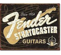 Xiddxu Vintage Metal Tin Sign Anniversary Guitar Distressed Retro Metal Tin Sign BarTavernPubClub Man Cave Wall Decor 8x12 Inch