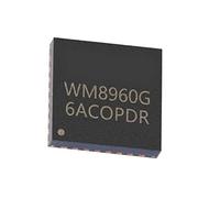 XIDIT 1 Piece WM8960G Chip WM8960CGEFL/RV QFN-32 Chip Video and Audio Interface Chip Stereo Audio Codec Chip