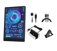 XIDIT 1 Set 3.5 Inch IPS Computer Small Secondary Screen Computer Monitoring Display Screen AIDA64