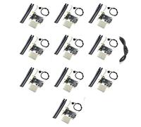 XIDIT 10X NGFF M2 Wireless Card to PCI-E Pcie Desktop Bluetooth Adapter with 2 AC Antenna for AX200 9260AC 8265NGW