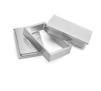 XIDIT 1Set Pre Rosin Machine Pre-Pressing Plate Pure Aluminum 3X5In Pre-Pressing Mould Plate