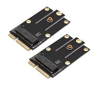 XIDIT 2X M.2 NGFF to Mini PCI-E Converter Adapter for M.2 Wifi Wlan Bluetooth Card AX200 9260 8265 8260 for Laptop