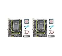 XIDIT 2X X79 Motherboard Upgrade X79 Pro+E5 2630 V2 CPU+SATA Cable+Switch Cable+Baffle M.2 NVME LGA2011 for CF PUBG