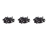 XIDIT 300 Pcs Guitar & Bass Pickguard Screws for Strat & Tele,Black