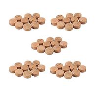 XIDIT 50Pcs Water Key Water Key Valve Cork Pad for Trumpet Trombone Repair Accessories Diameter 9mm Thickness 4mm