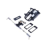 XIDIT Aluminum Symmetrical Trun Symmetric Steering Kit Fit for 1/5 ROVAN KM BAJA 5B 5T 5SC King Motor