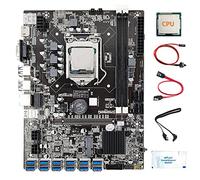 XIDIT B75 12 Card BTC Mining Motherboard CPU++Switch Cable+2X SATA Cable 12 USB3.0 Slot LGA1155 DDR3 RAM SATA3.0