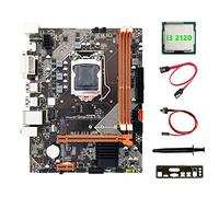 XIDIT B75 Desktop Motherboard+I3 2120 CPU+SATA Cable+Switch Cable+Thermal Grease+Baffle M.2 NVME LGA 1155 for I3 I5 CPU
