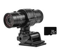 XIDIT Bicycle Sports Camera Mountain Bike Helmet Action Mini Camcorder Camera HD 1080P Car Video Recorder with 32G TF Card