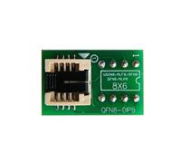 XIDIT DFN8 to DIP8 Socket Chips Socket QFN8/WSON8/MLF8/MLP8/DFN8 to DIP8 for CH341A TL866Ii Plus RT809H/F T48 T56 EZP2023 6X8mm