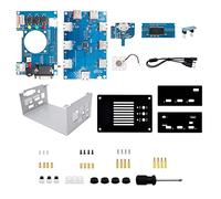 XIDIT For Mister FPGA 32MB Motherboard+USB Hub V2.1 with DIY Metal Case Kit for Terasic DE10-Nano Mister FPGA(Black)