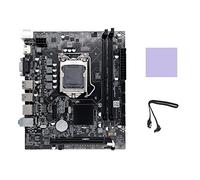 XIDIT H110 Computer Motherboard LGA1151 Supports Core I3 I5 I7 Series CPU Supports DDR4 Memory with SATA Cable+Thermal Pad