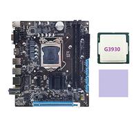 XIDIT H110 Computer Motherboard Motherboard Supports LGA1151 6/7 Generation CPU Dual-Channel DDR4 Memory+G3930 CPU+Thermal Pad