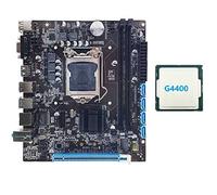 XIDIT H110 Desktop Computer Motherboard Supports LGA1151 6/7 Generation CPU Dual-Channel DDR4 Memory+G4400 CPU Kits