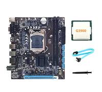XIDIT H110 Desktop Motherboard Supports LGA1151 6/7 Generation CPU Dual-Channel DDR4 RAM+G3900 CPU+SATA Cable+Thermal Grease