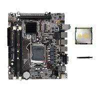 XIDIT H55 Motherboard LGA1156 Supports I3 530 I5 760 Series CPU DDR3 Memory Computer Motherboard+I3 540 CPU+Thermal Grease Replacement Accessories