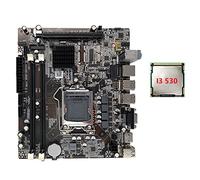 XIDIT H55 Motherboard LGA1156 Supports I3 530 I5 760 Series CPU DDR3 Memory Desktop Computer Motherboard with I3 530 CPU Kit