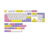 XIDIT Ice Cream Keycaps Set 135 Keys XDA Dye Sublimation PBT Full Keycaps Set for Mechanical Keyboard, English