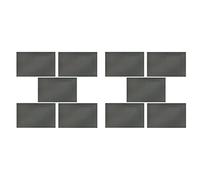 XIDIT Linear Polarizer Film LCD/LED Polarized Filter Polarizing Film Sheet for Polarization Photograph 10PCS (with Adhesive)