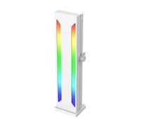 XIDIT Magnetic GPU Video Card Support 5V 3PIN RGB Adjustable Graphics Video Card Holder SYNC Computer Accessories White