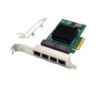 XIDIT PCI-E X4 Server Network Card Gigabit Network Card BCM5719 4 Port RJ45 Gigabit Ethernet Server Adapter PCI-E Network Card Adapter