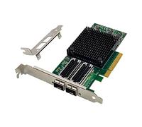 XIDIT PCI-E X8 10 Gigabit Optical Server Network Card Mellanox ConnectX-4 PCI-E 3.0 X8 Dual Ports 25G SFP+Optical LC 10