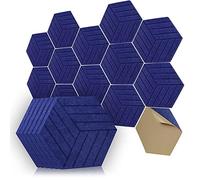 XIDIT Sound Proof Panels Hexagon Self-Adhesive 12 Pcs Acoustic Panel, Sound Dampening Panel for Studio Office Home 5