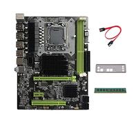 XIDIT X58 Motherboard LGA1366 Computer Motherboard Support XEON X5650 X5670 Series CPU with DDR3 4GB 1066Mhz RAM+SATA Cable