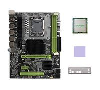 XIDIT X58 Motherboard LGA1366 Computer Motherboard Supports DDR3 ECC RAM Support RX Graphics Card with X5670 CPU+Thermal Pad