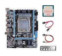 XIDIT X79 Motherboard V389+E5 2603 V2 CPU+SATA Cable+Switch Cable+Baffle NVME LGA2011 Gigabit Network Card for CF PUBG