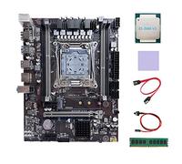 XIDIT X99 Motherboard LGA2011-3 Computer Motherboard+E5 2666 V3 CPU+DDR4 4G 2133 Mhz RAM+SATA Cable+Switch Cable+Thermal Pad